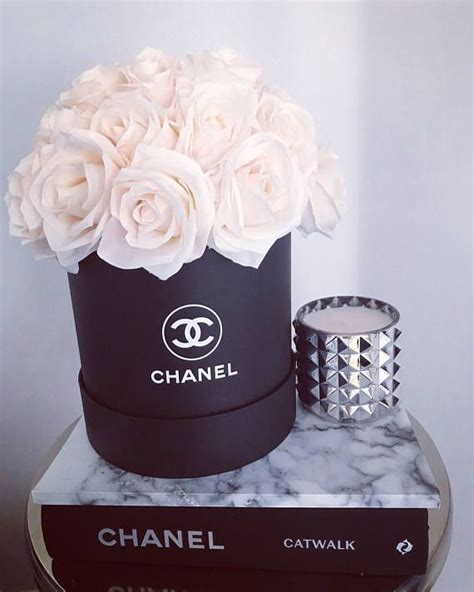 hat box flowers chanel|Chanel Hat Box .